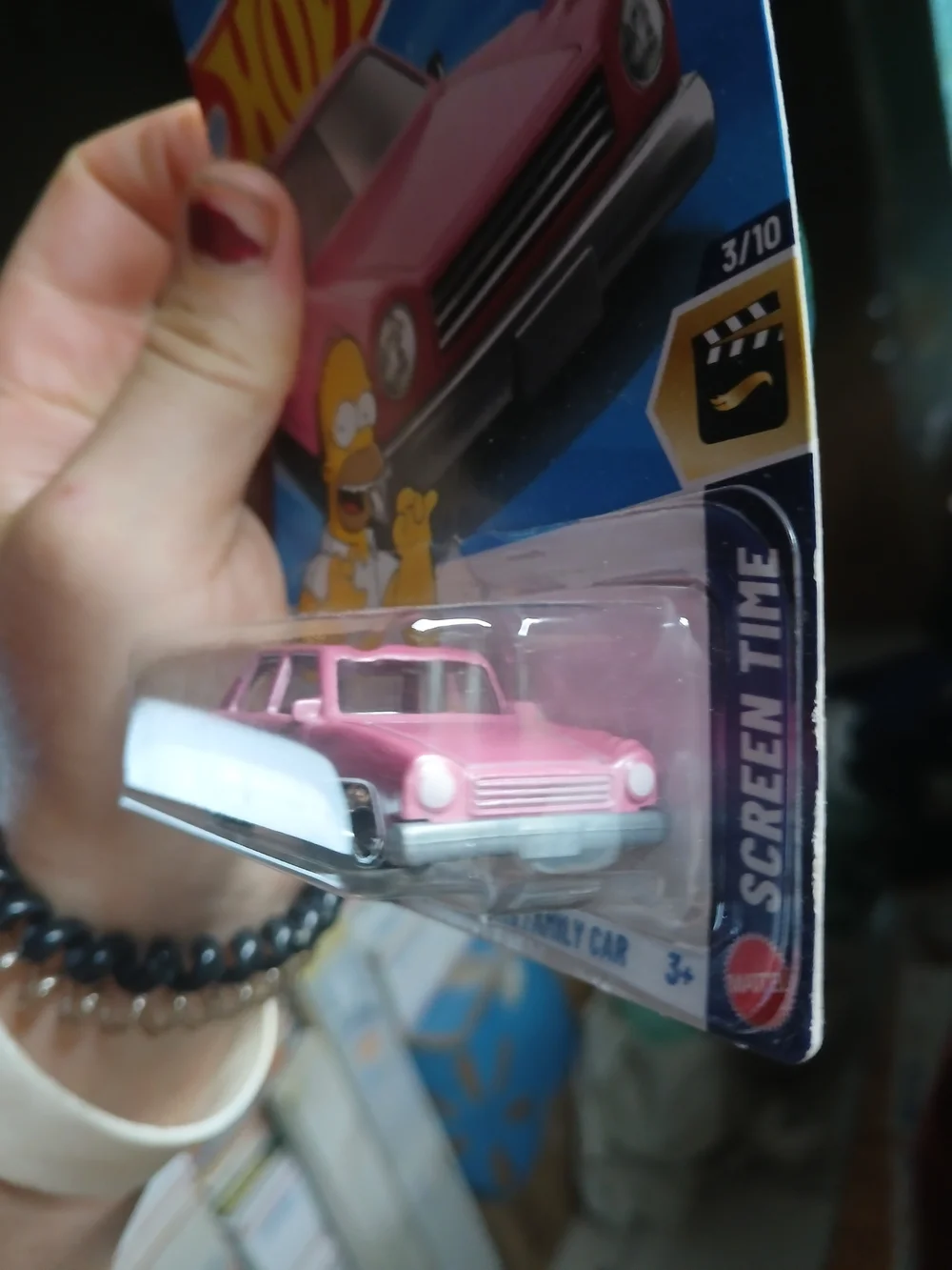 2026 Hot Wheels Screen Time collection features The Simpsons Family Car (number
